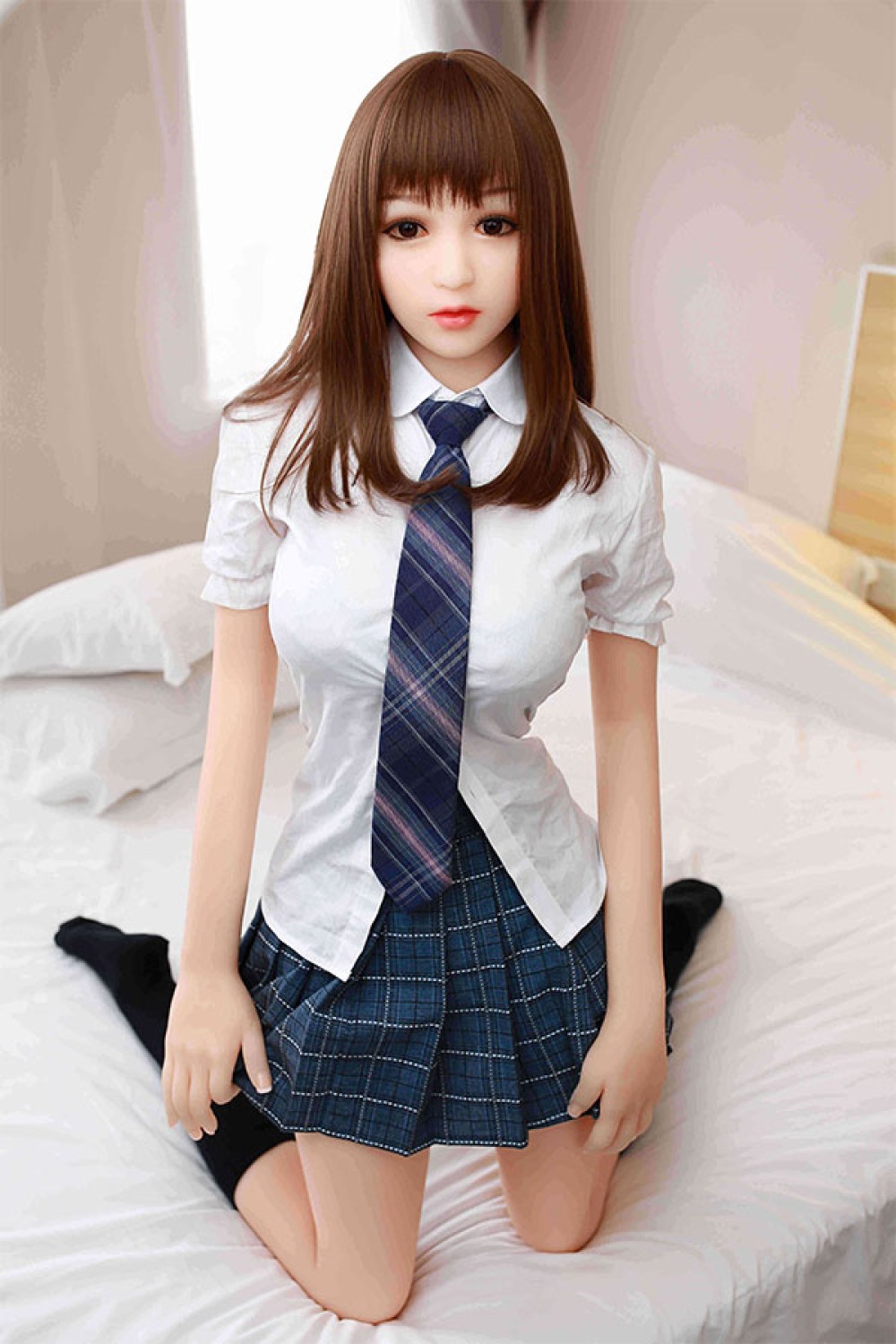 RRA Doll TPE製 可愛い 少女 の 大学生ですラブドール理央 158cm H2691