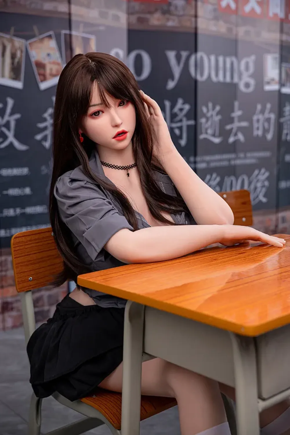 Orangein 巨乳 全シリコン製 学院少女 162cm H5194 星奈（口に穴あり） (国内出荷)