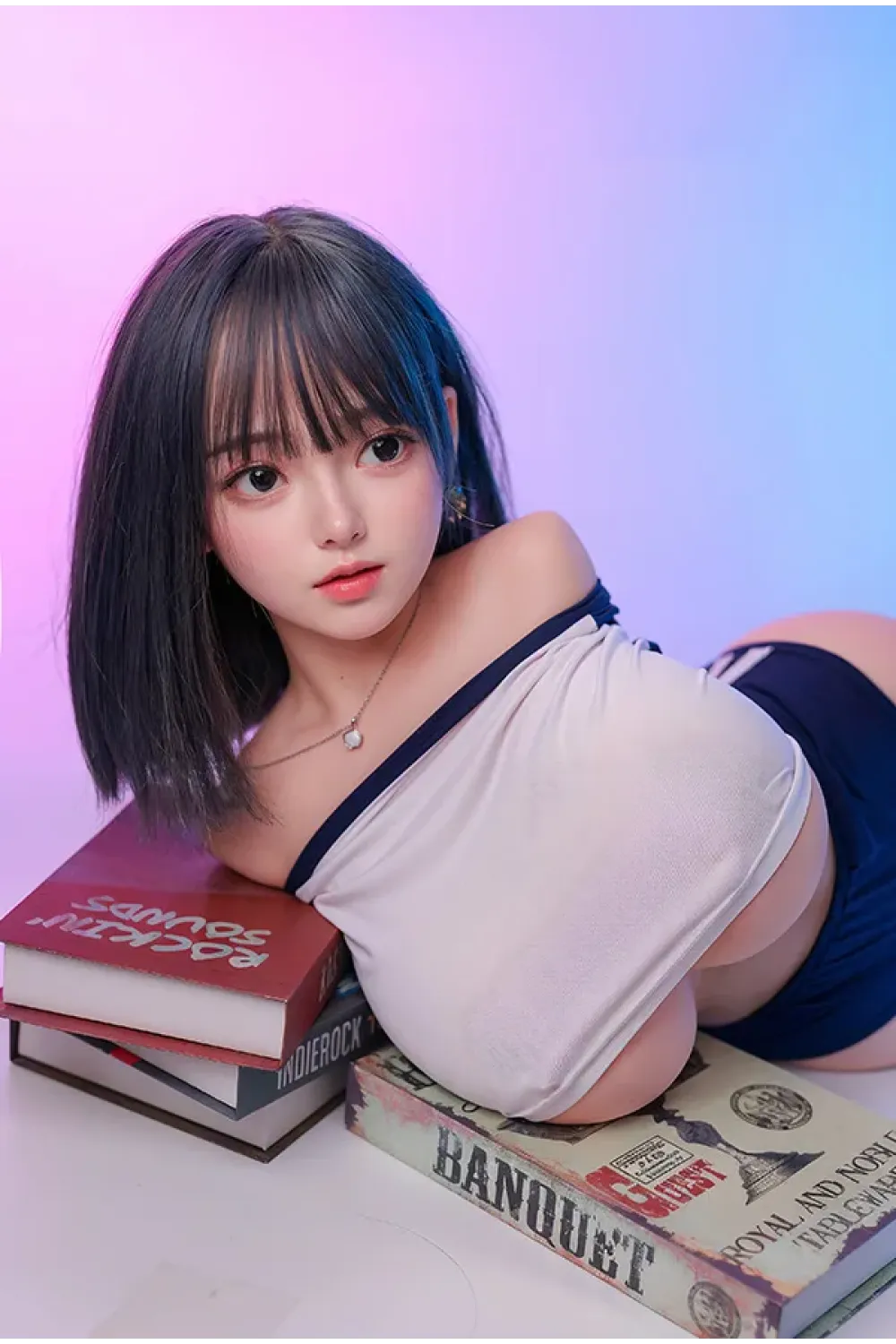 DimoDoll TPE製 65cm 可愛い巨乳ハーフボディラブドール M306