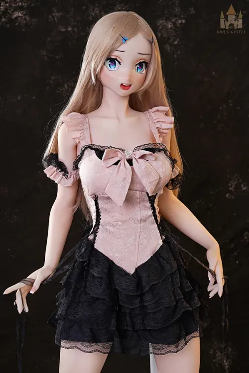 Dolls Castle シリコンヘッド + TPEボディ 170cm アニメ風美少女 ラブドール H5138 苺