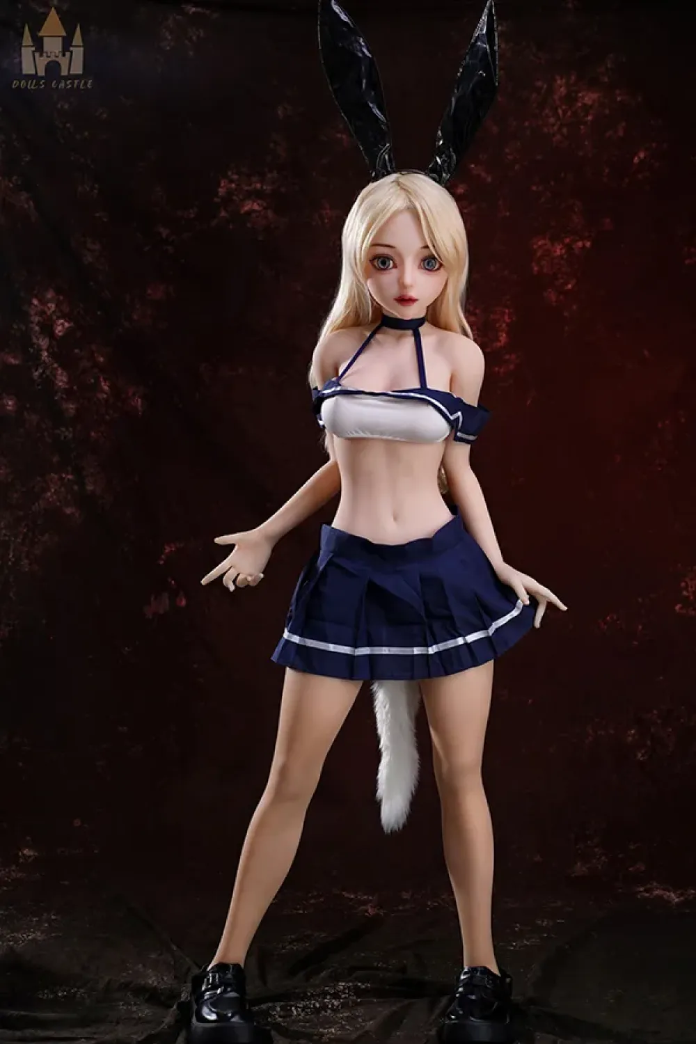 Dolls Castle TPE製 144cm セーラー服 金髪少女 ラブドール H5191 莉央