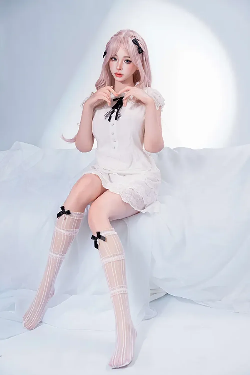 AimiDoll 159cm 全シリコーン製 かわいいピンク肌の女の子 セックスドール H5650 知世