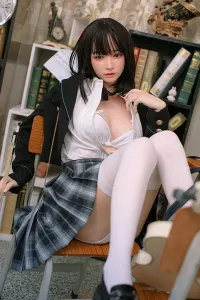 Bezlya 最新 全シリコン製 成熟した学園少女ラブドール 160cm H4870 花梨