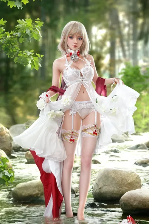 Doll Senior ‌‌全シリコン製 雪の姫様型ラブドール 148cm H4734 水怜