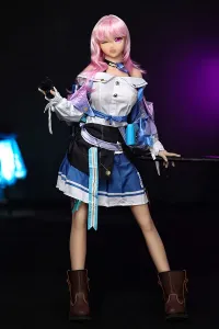 DimoDoll ‌TPE製 ピンク髪のアニメ少女 目を閉じたラブドール 148cm H5026 小春