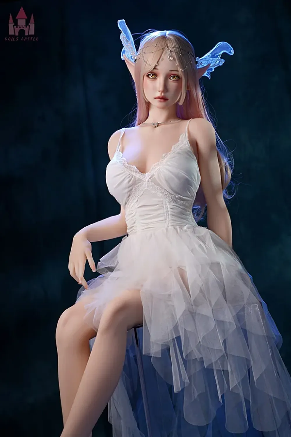 Dolls Castle シリコンヘッド + TPEボディ 170cm エルフ ラブドール H5137 瑠璃