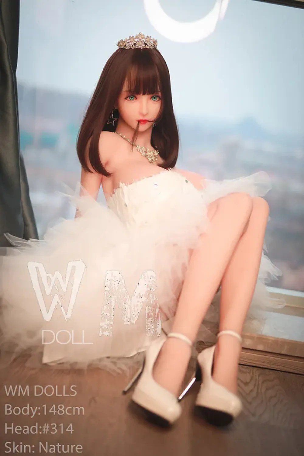 WMDoll TPE製 ラブドール 最新 BBW 爆乳天使の花嫁ラブドール 148cm H2774 凪光