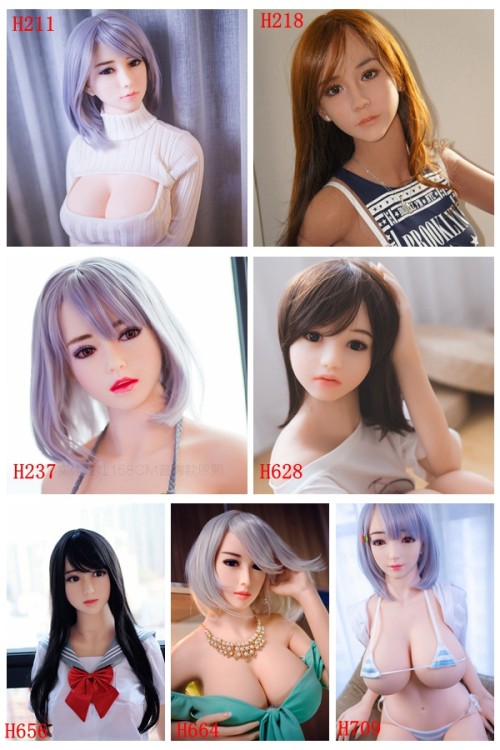 TPEラブドールヘッド07(140cm以上通用)