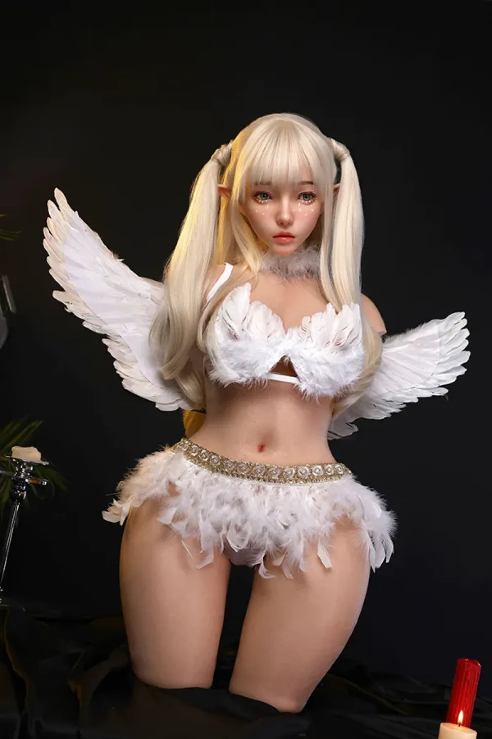 AimiDoll 77cm 全シリコン製 エルフ大天使 ハーフボディ ラブドール M330
