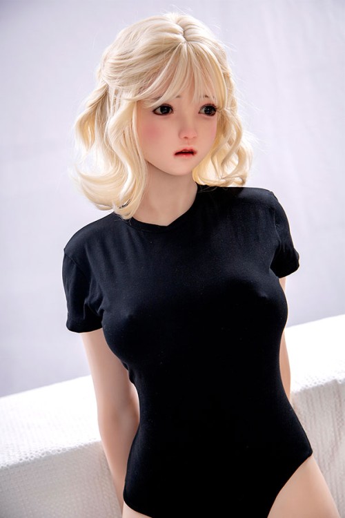 DimoDoll シリコンヘッド＋TPEボディ ラブドール 美乳 金髪 佳織 158cm H4177
