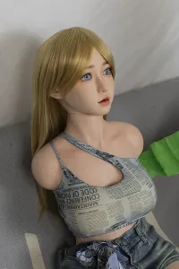 YouQDoll 83cm 全シリコン製 外国人ブロンド妻 ハーフボディドール M388