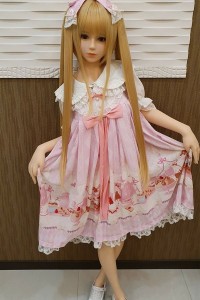 イエロー ロングストレート 日系 かわいい
