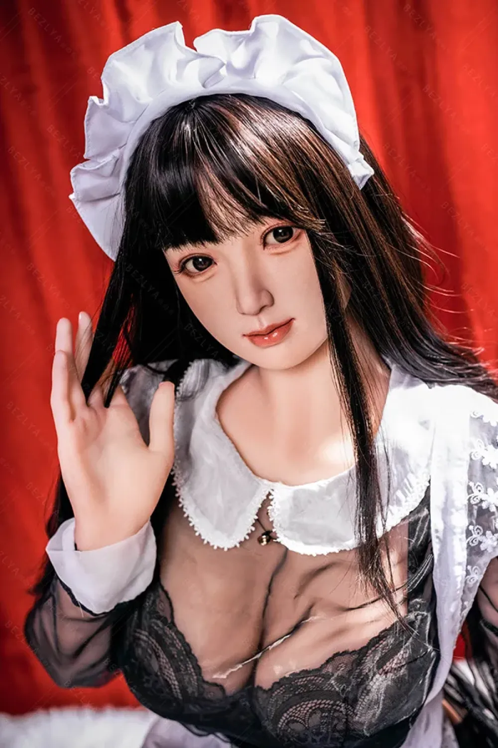 Bezlya TPE製 痴女系メイドコスプレドール 155cm H4864 百合
