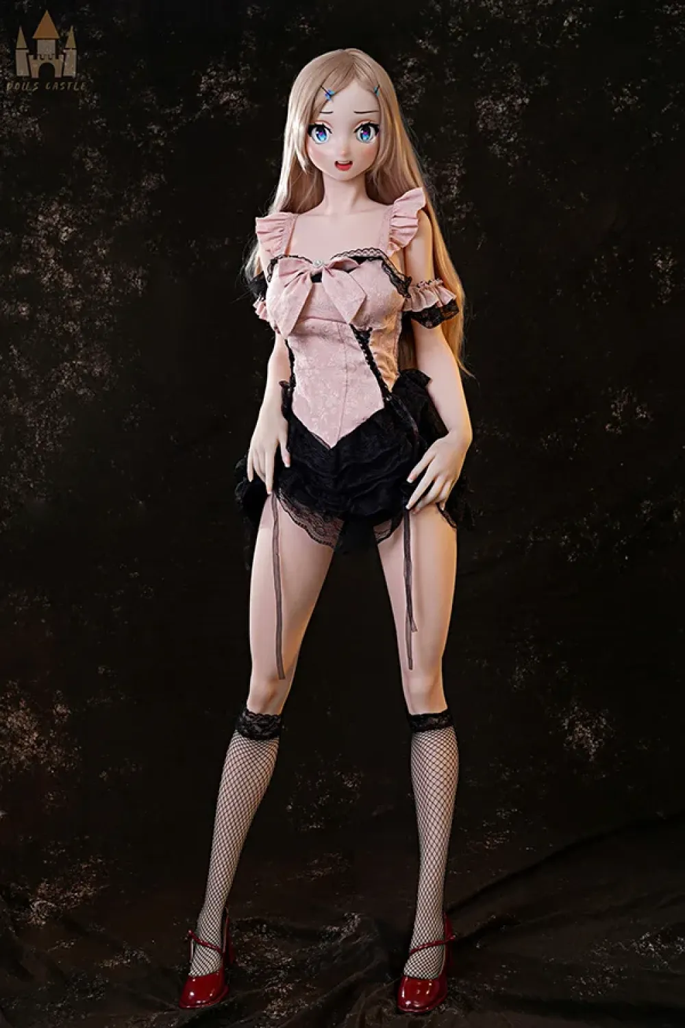Dolls Castle シリコンヘッド + TPEボディ 170cm アニメ風美少女 ラブドール H5138 苺