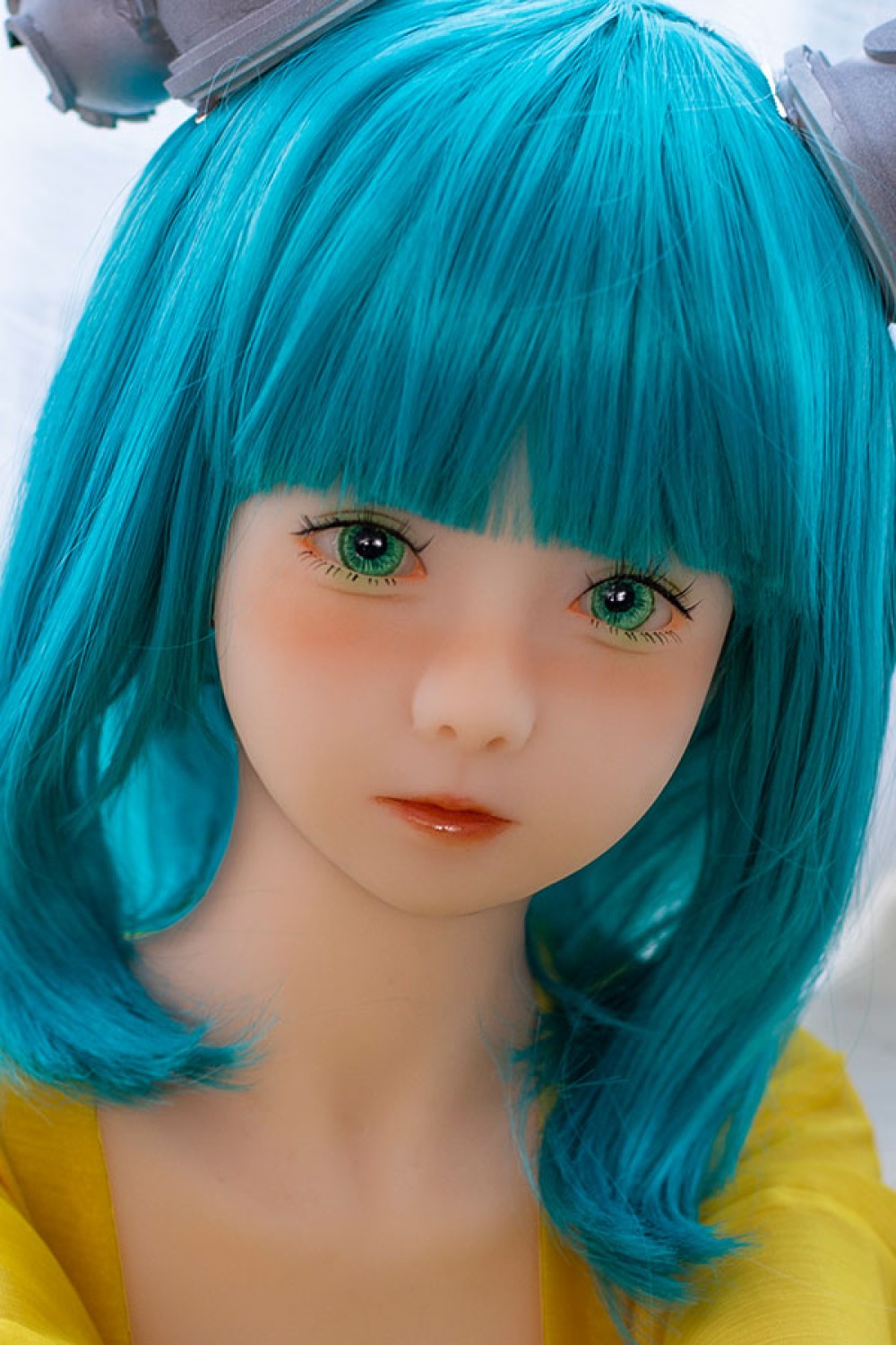 かわいい 青い髪 二次元