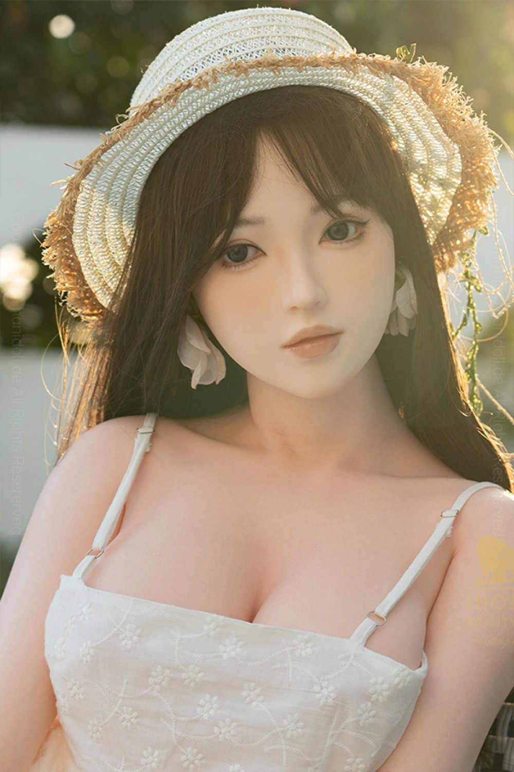 Irontech Doll 全シリコン製 美しい人妻フルシリカゲルリアルドール 花梨 166 cm H4565