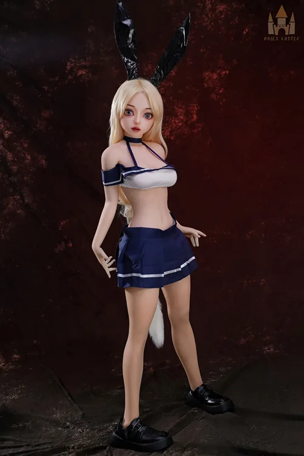Dolls Castle TPE製 144cm セーラー服 金髪少女 ラブドール H5191 莉央