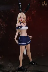 Dolls Castle TPE製 144cm セーラー服 金髪少女 ラブドール H5191 莉央