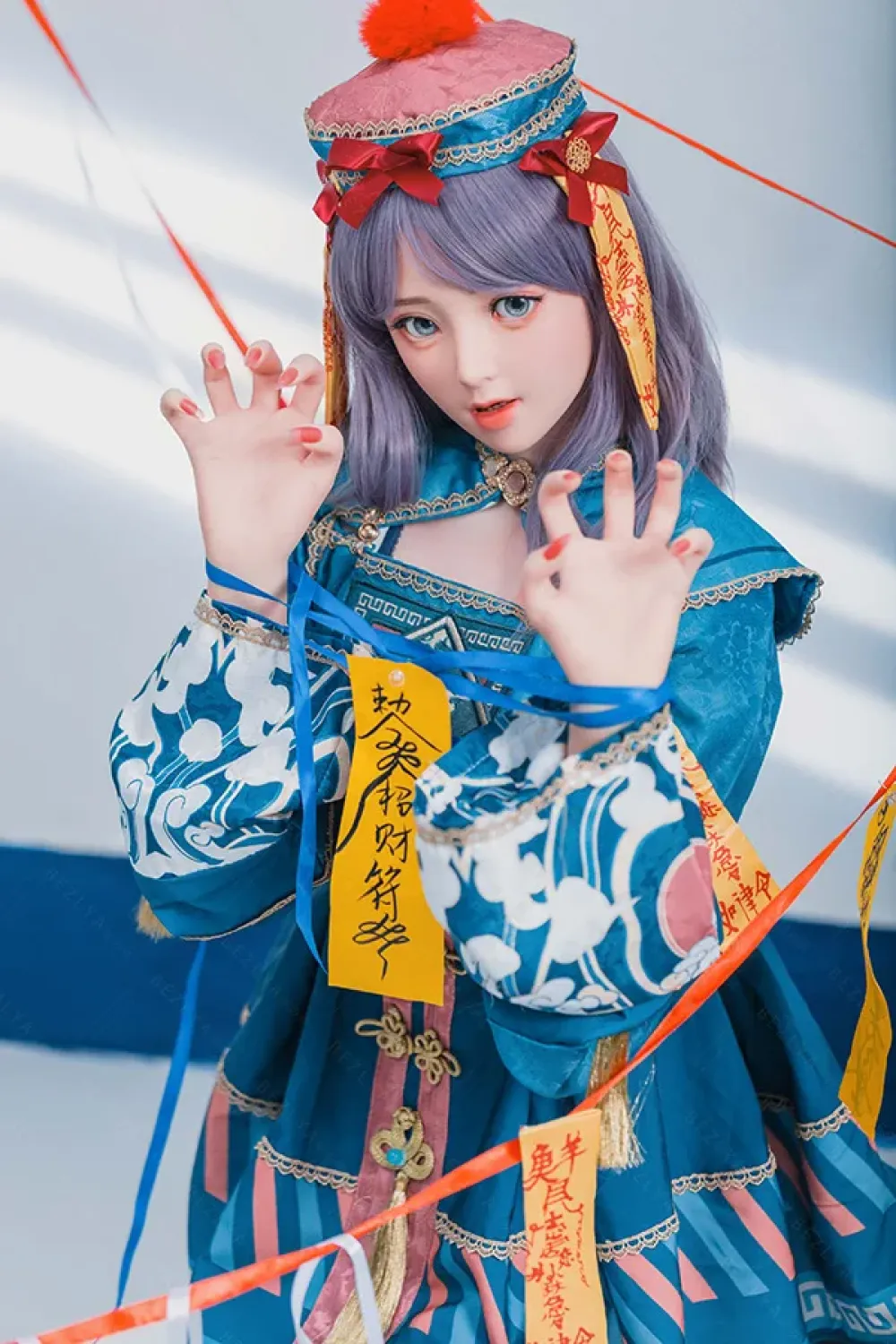 Bezlya 最新 全シリコン製 魔夜チャイナ風 愛らしいなりきりドール 160cm H4888 夜子