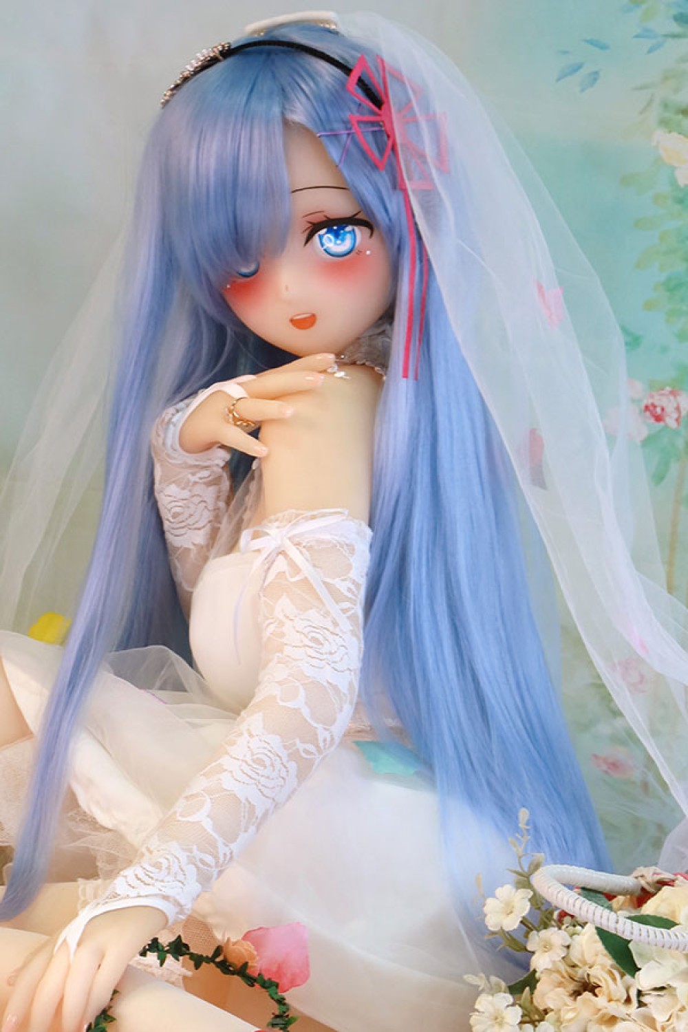 Aotume Doll TPE製 ニメドール花嫁 ラブドール りつ子 145cm H3370