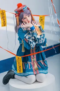 Bezlya 最新 全シリコン製 魔夜チャイナ風 愛らしいなりきりドール 160cm H4888 夜子