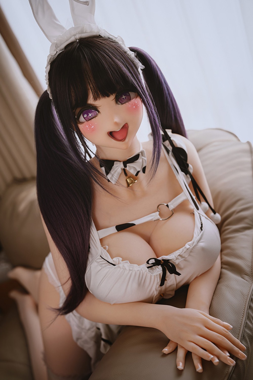 SYDoll ラブドール 最新シリコンヘッド＋TPEボディ 漫画アニメメイド巨乳ラブドール 161cm H4791 晴美