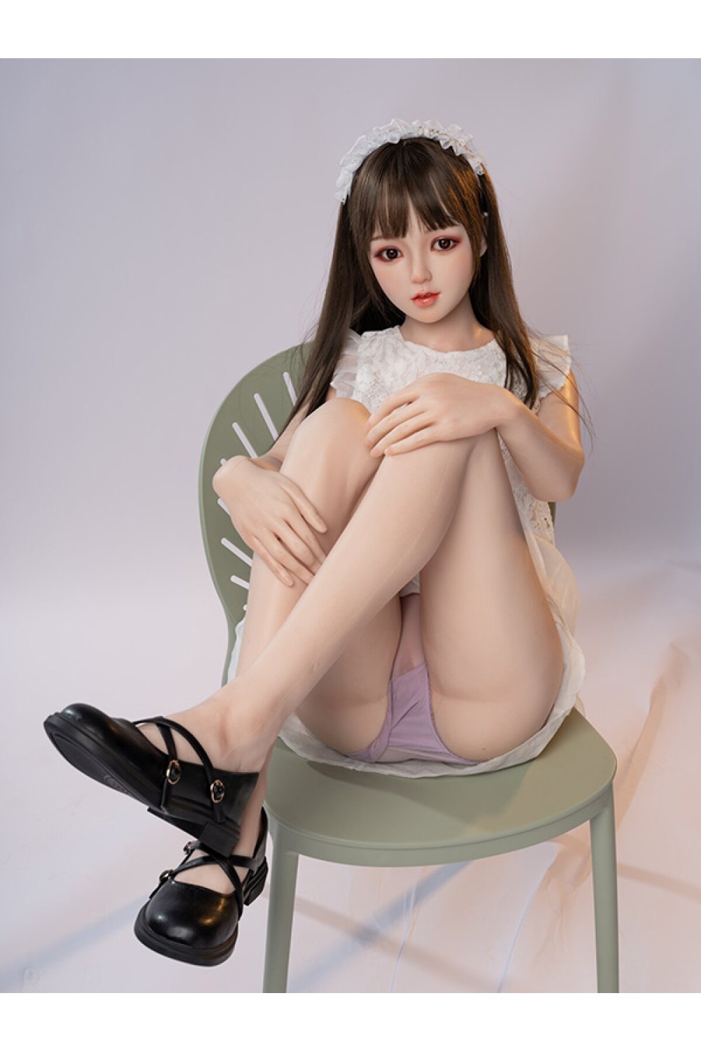 JX DOLL‌ 全シリコン製 の可愛い女子学生セックスドール 148cm 小蘭 H4555