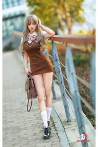 Doll Senior ‌‌全シリコン製 金髪学園超人気ラブドール 148cm H4732 美月
