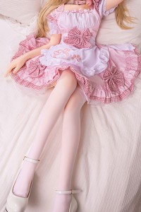 ピンク メイド服