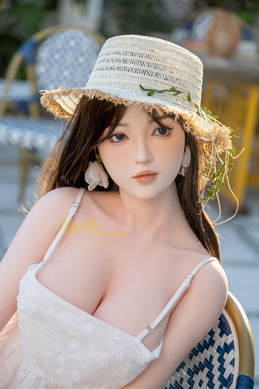 Irontech Doll 全シリコン製 美しい人妻フルシリカゲルリアルドール 花梨 166 cm H4565