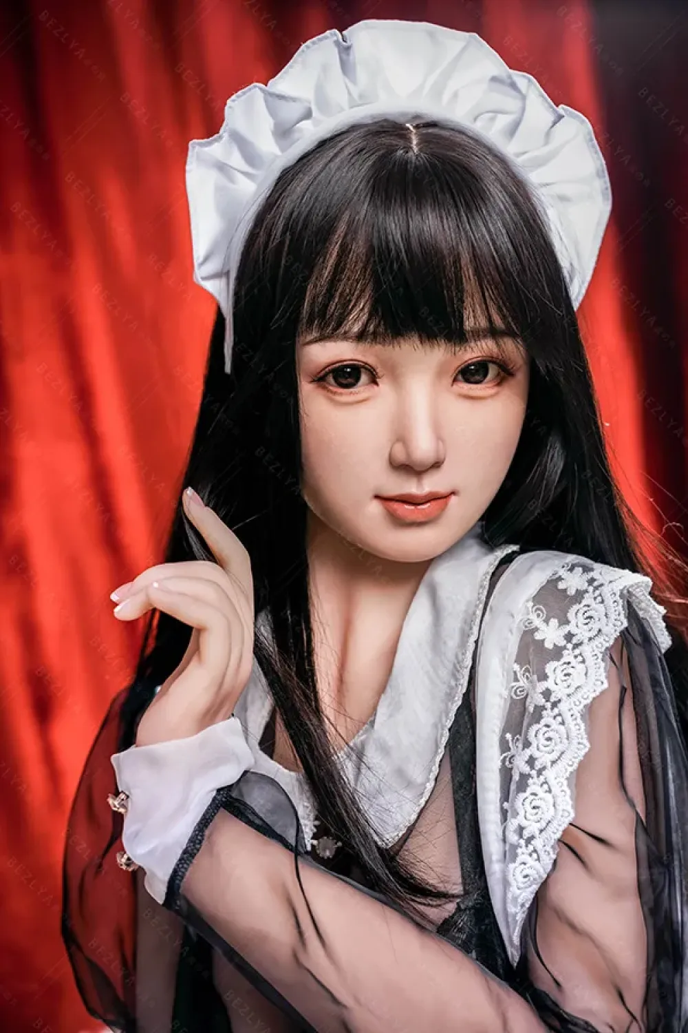 Bezlya TPE製 痴女系メイドコスプレドール 155cm H4864 百合