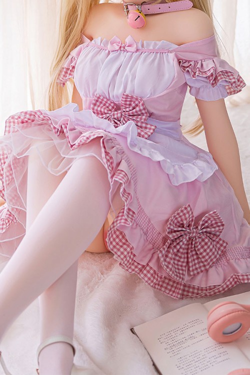 ピンク メイド服