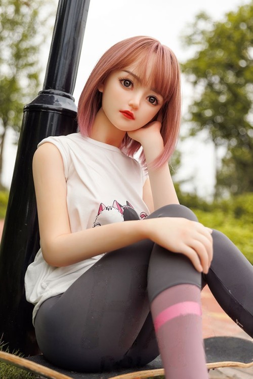 MeseDoll シリコンヘッド＋TPEボディ 清純スケボー少女 ダッチワイフ 静香 145cm H3764