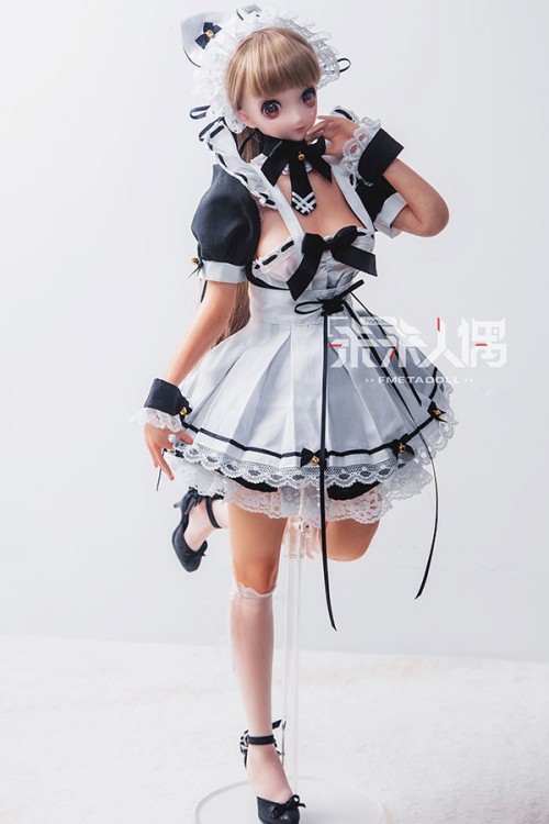 黒猫猫耳メイド服
