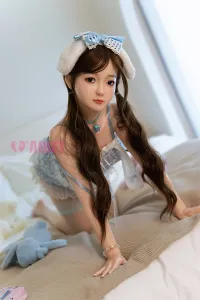 AibeiDoll 全シリコン製 超可愛い ツインテール ラブドール 151cm 美月AB151-WH-AB2(SOFT)