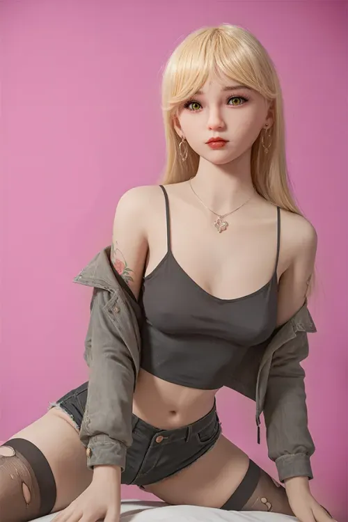 AibeiDoll TPE製 ラブドール最新小柄なブロンドの彼女のセックスドール148cm H4817夏目