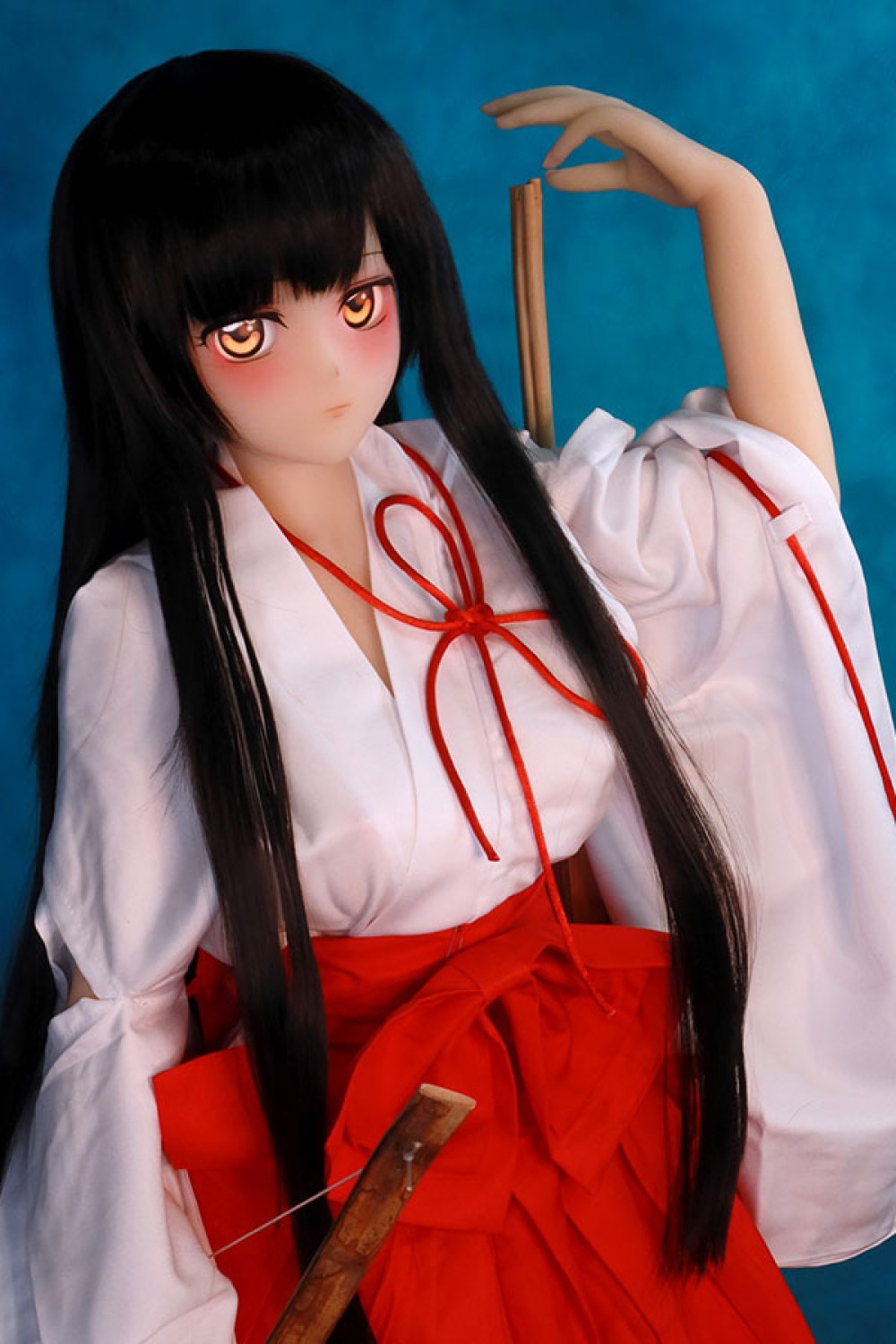 Aotume Doll TPE製 二次元系 白い古風巫女ラブドール 夏実145cm H3371