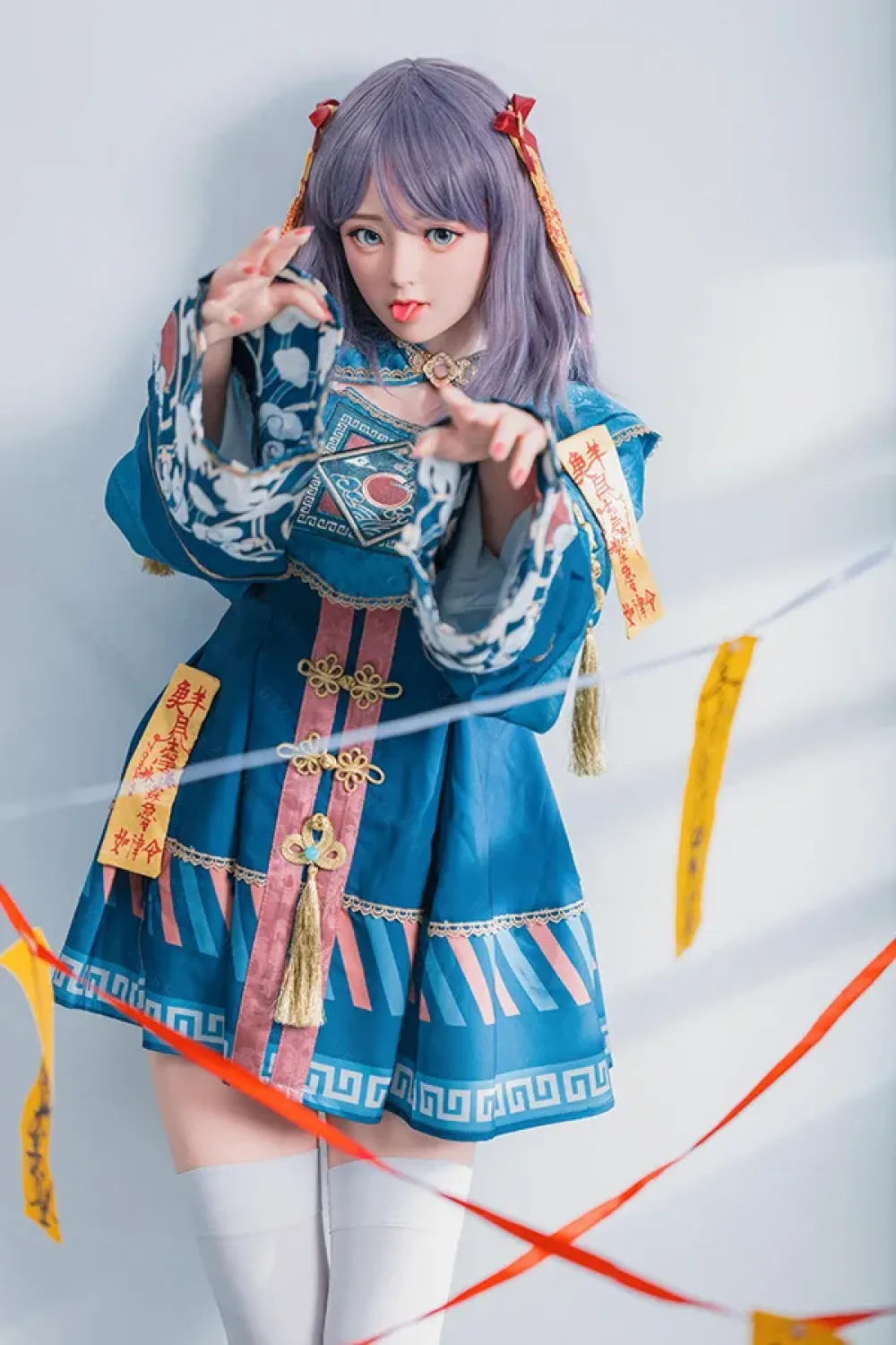 Bezlya 最新 全シリコン製 魔夜チャイナ風 愛らしいなりきりドール 160cm H4888 夜子