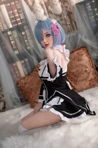 Bezlya TPE製 アニメ風双子メイドコンパニオン 149cm Ram蕾姆拉姆