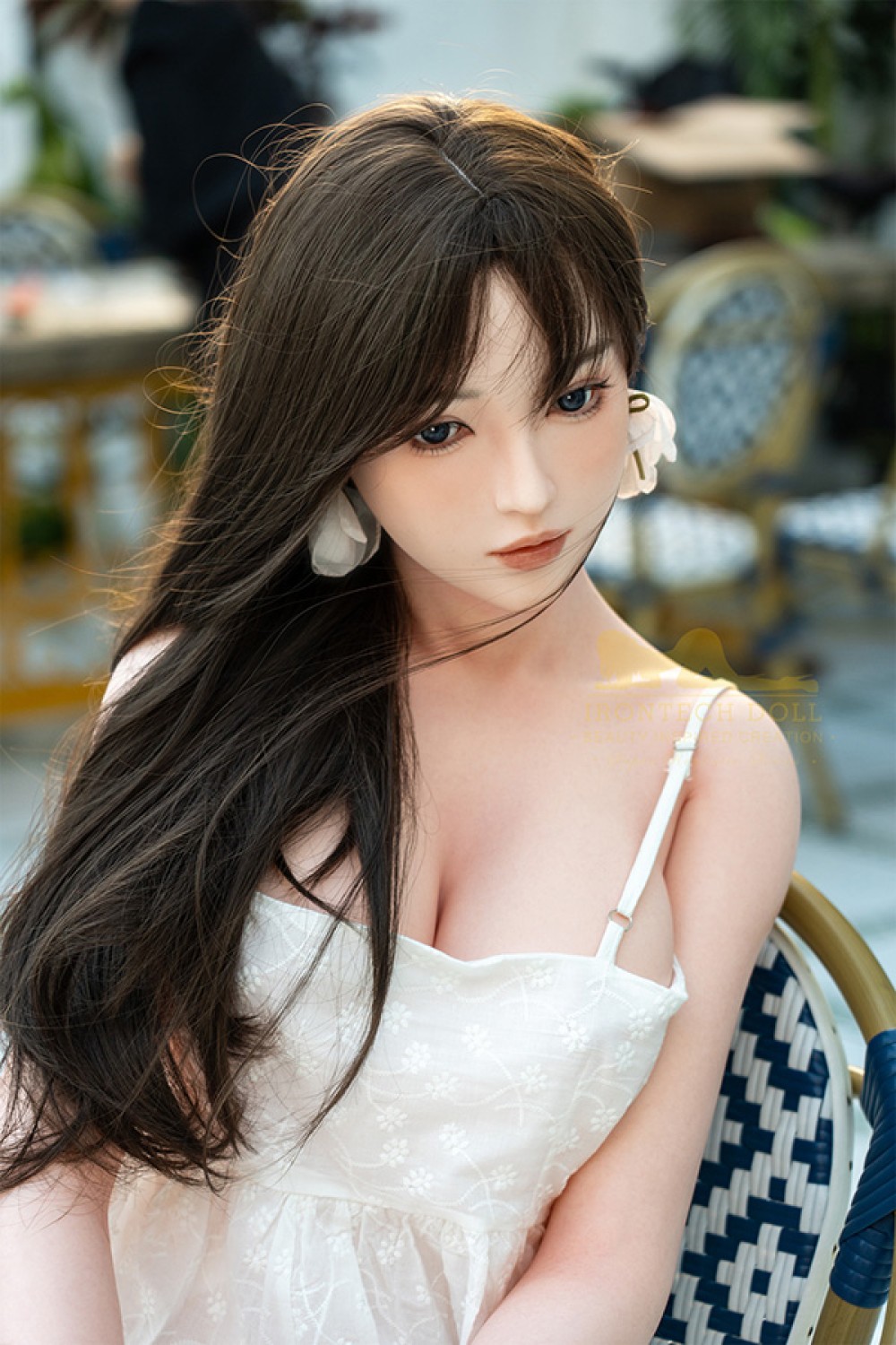Irontech Doll 全シリコン製 美しい人妻フルシリカゲルリアルドール 花梨 166 cm H4565