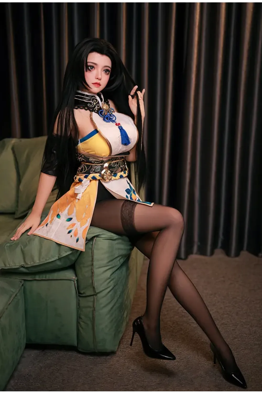 DimoDoll ラブドール 最新‌‌TPE製 セクシーコスプレ ラブドール 166cm H4856 土御門胡桃