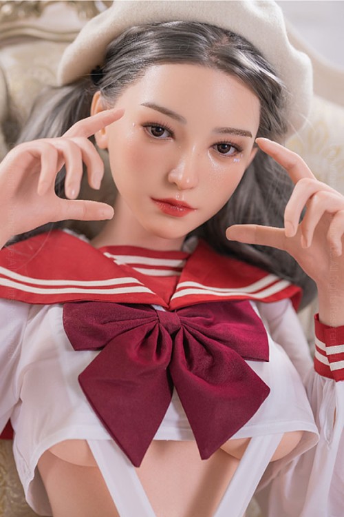 YouQDOLL 全シリコン製 163cm 胸部丰满セックスドール – 水兵服スタイル H4350