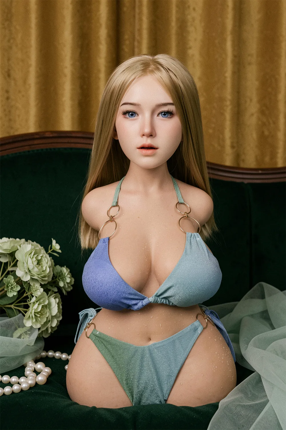 YouQDoll 全シリコン製 半身ラブドール 新品 M393