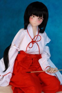 Aotume Doll TPE製 二次元系 白い古風巫女ラブドール 夏実145cm H3371